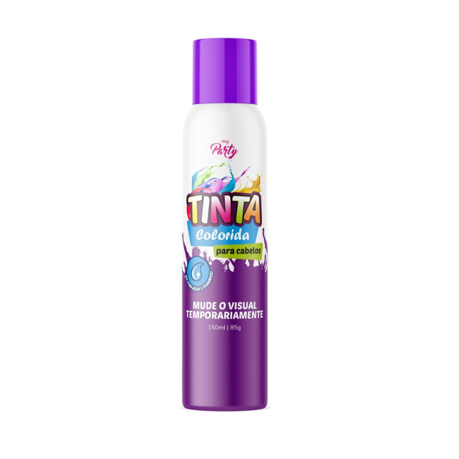 Spray Para Cabelo Aeroflex 150ml Violeta My Party - AE2600030