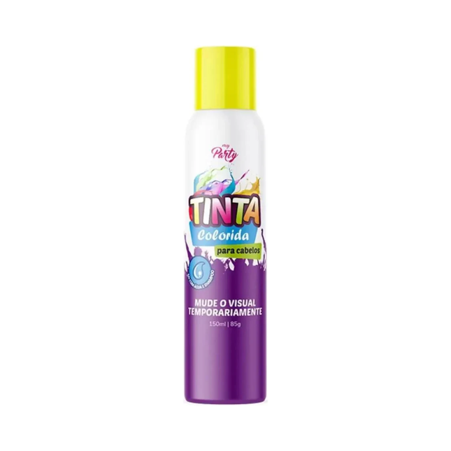 Spray Para Cabelo Aeroflex 150ml Amarelo Brasil My Party - AE2600086