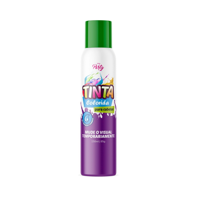 Spray Para Cabelo Aeroflex 150ml Verde Brasil My Party - AE2600085