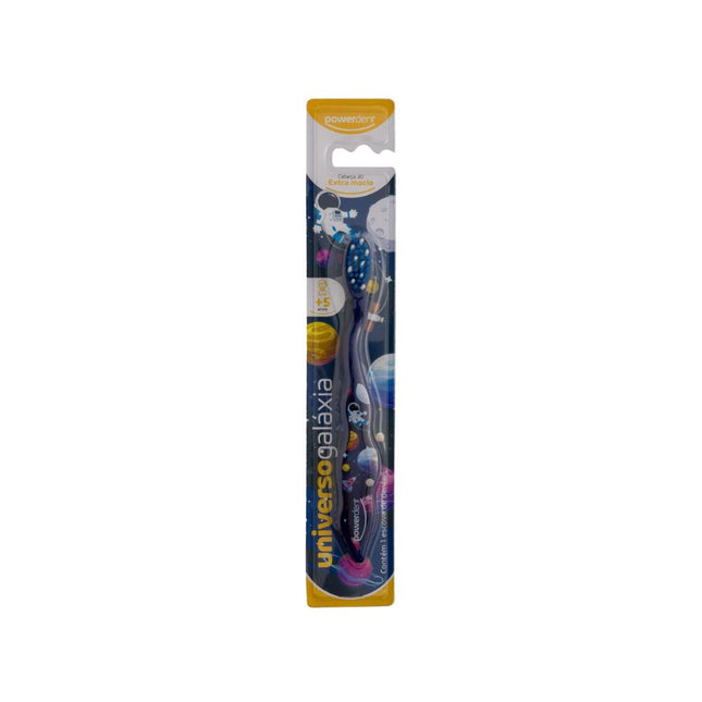 Escova Dental Powerdent Universo Galaxia 5 Anos - 2319