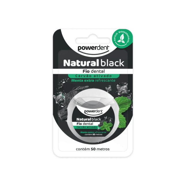 Fio Dental Natural Black 50mts - 2426