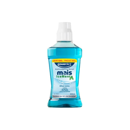 Anti-Septico Bucal Za Mais Menta L500P350 Powerdent - 2850