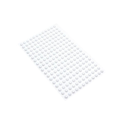 Perola Trama Adesivo MPA6mm Cor Branca