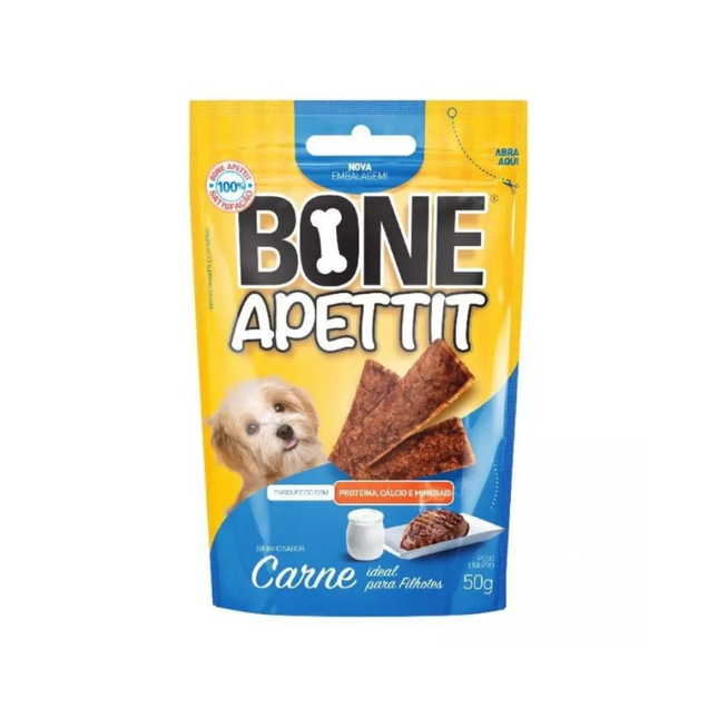 Bifinho Para Caes Bone Apettit 50g Sabor Leite - 13486/41102