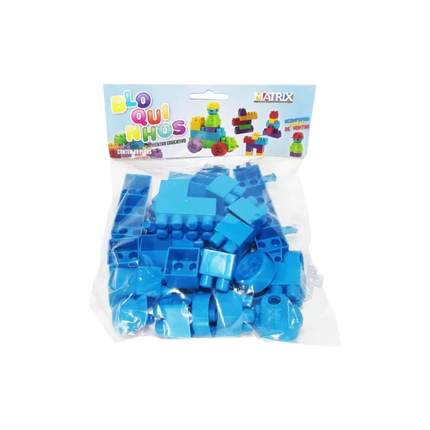 Bloquinho De Montar Matrix Com 28 Unidades Pc - 1247