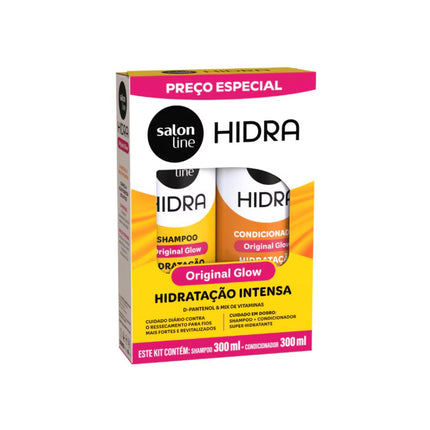 Kit Shampoo+Cond.Salon Line Hidra Original 300ml - 95294
