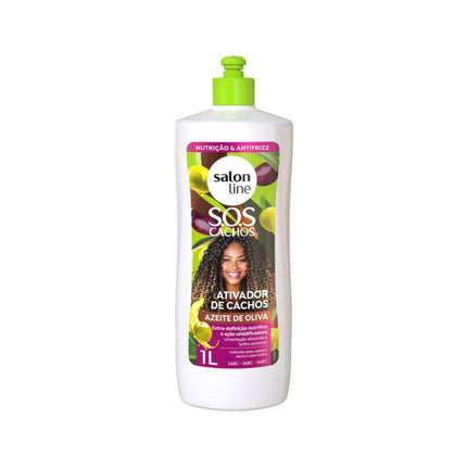 Ativador De Cachos Salon Line 1000ml Sos Azeite De Oliva - 95705