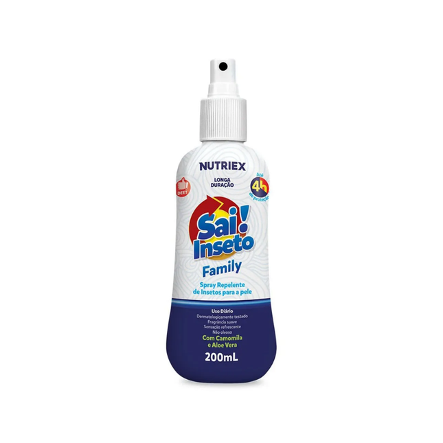 Repelente Insetos Ate 4 Hrs Sai Inseto Family Spray 200ml - 63131
