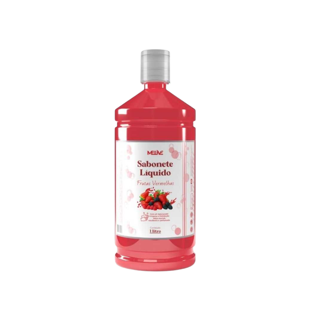 Sabonete Liquido Melive 1lt Frutas Vermelhas - ME512