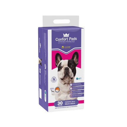 Tapete Higiênico Para Cachorro Confort Pads 80x60 Com 30 Unidades - 50102