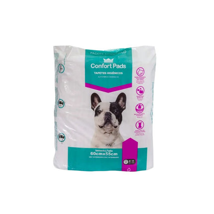 Tapete Higiênico Para Cachorro Confort Pads 55x60 Com 50 Unidades - 50003