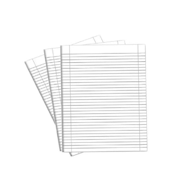 Papel Almaco Maxima Dobrado Com Pauta 200 Folhas -  7072