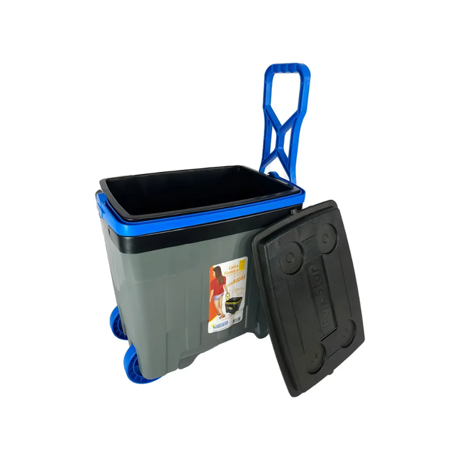 Caixa Termica Antares 34lts Com Rodas Cor Cinza - 03010601005