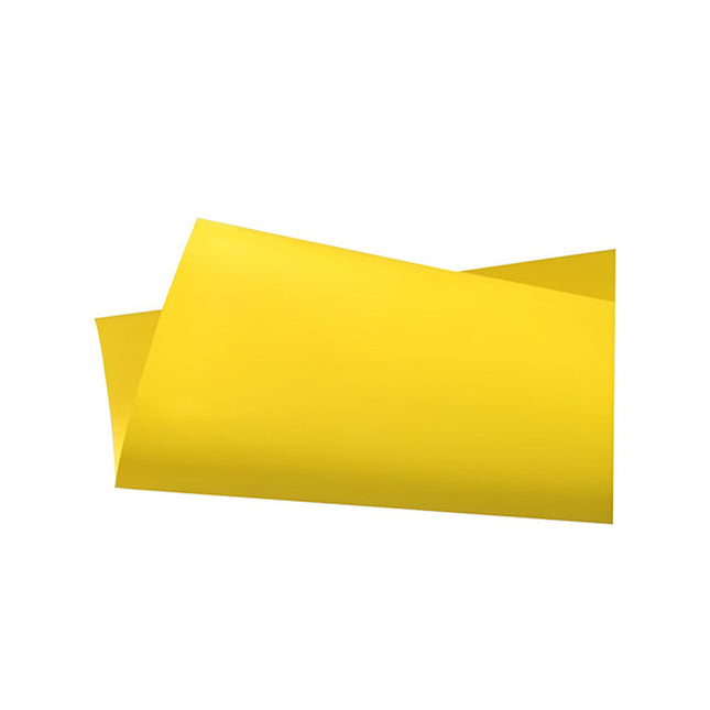 Papel Color Set Tamanho 48x66 Amarelo Canario Com 20 Folhas Ridet - 050002