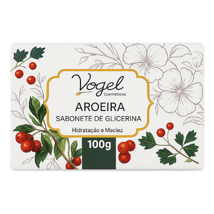Sabonete Barra 100g Glicerina Vogel Aroeira Vogel - 100070