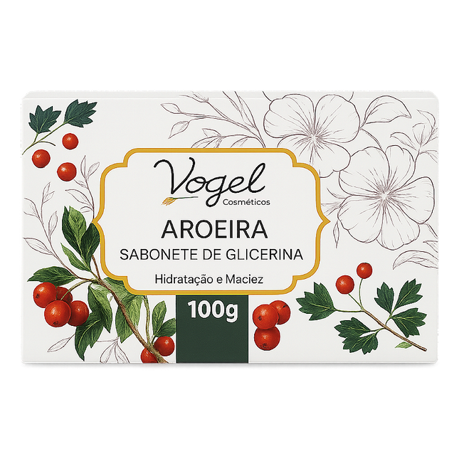 Sabonete Barra 100g Glicerina Vogel Aroeira Vogel - 100070