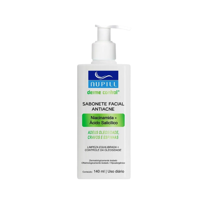 Sabonete Liquido Nupil Facial Anti Acne 200ml