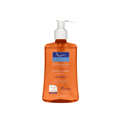Sabonete Liquido Facial Vitamina C Nupill 200ml - 1012