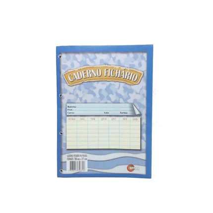 Bloco Fichario Maxima Branco 96FLS Com 01 Unidade - 0214