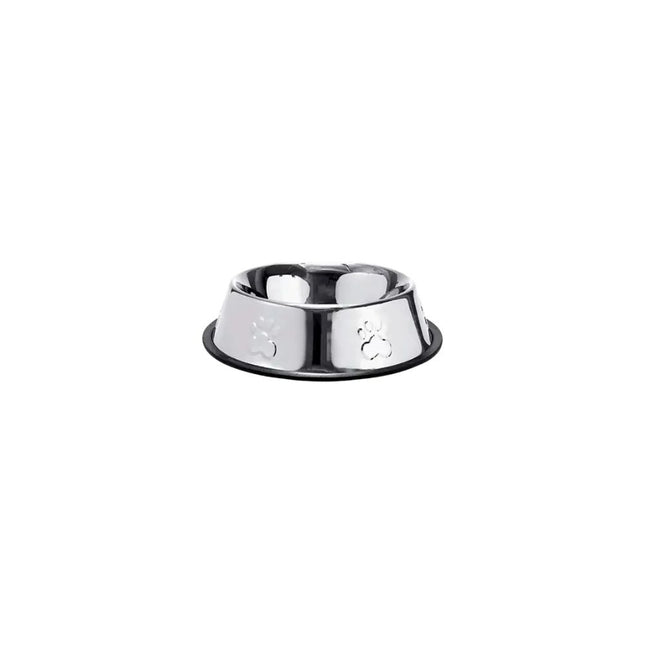 Comedouro Inox Nat. A-Relevo Filhote Siliclean 720ml - Ap21