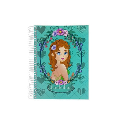 Caderno Maxima Univ. Com D 1X1 96FLS Lindinhas S/N Com 01 Unidade - 5683