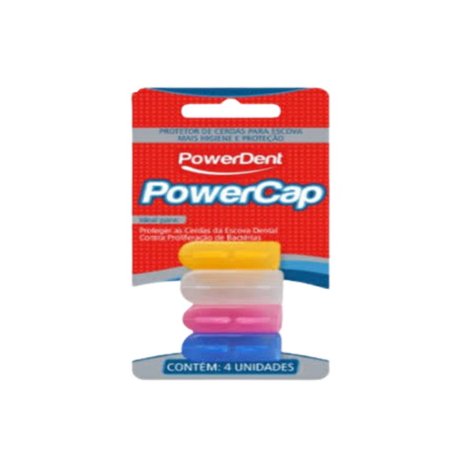 Protetor De Cerdas Power Cap Com 04 Unidades Pcs - 1127