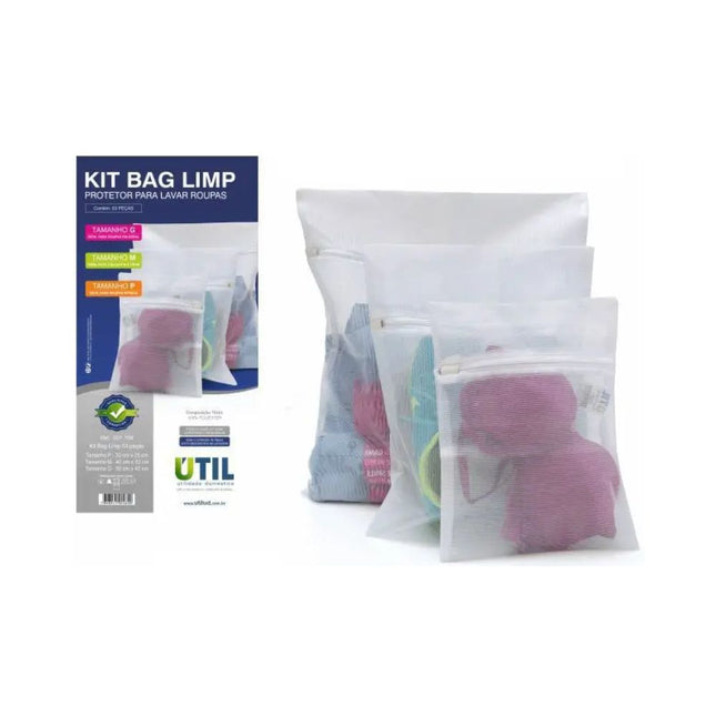 Kit Bag Limp Util Com 03 Unidades Pmg - 001.189