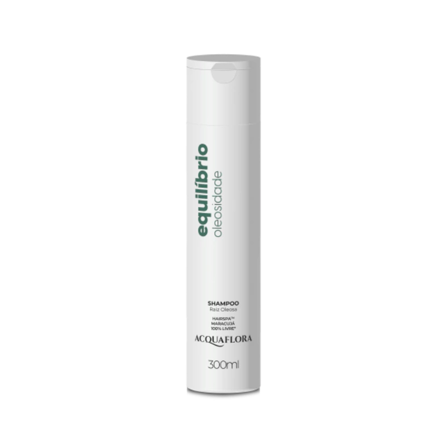 Shampoo Acquaflora Equilibrio Oleosidade Raiz Oleosa Pontas Secas 300ml - SH6N