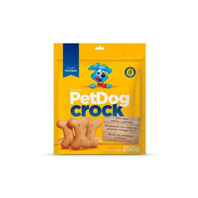 Biscoito Pet Dog Crock 250g - 5362