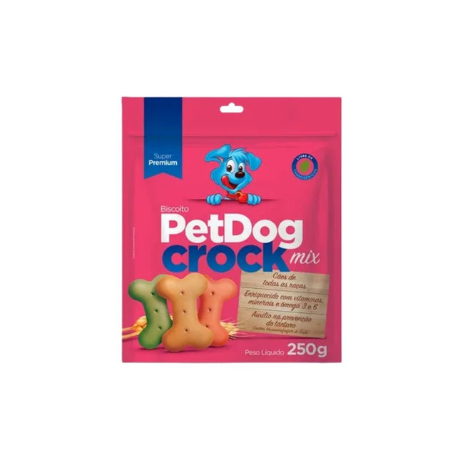 Biscoito Pet Dog Crock Mix 250g - 5364
