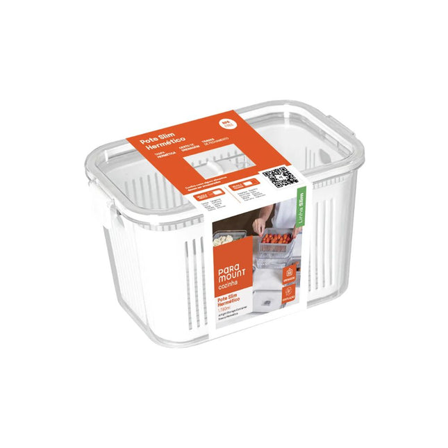 Pote Slim Multiuso 1780ml Branco Paramount - 1769