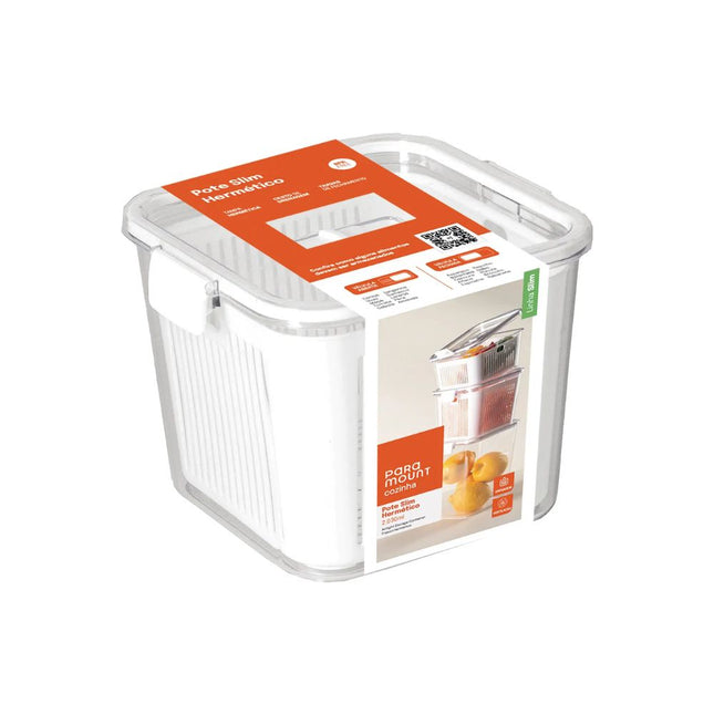 Pote Slim Multiuso 2030ml Branco Paramount - 1777