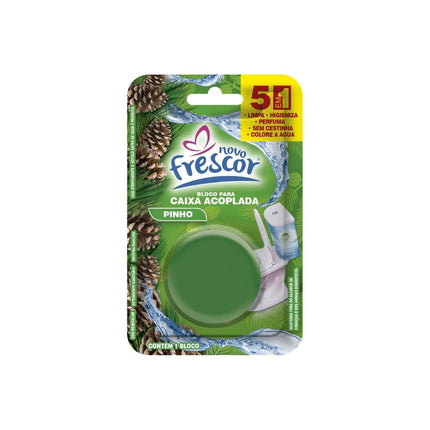 Bloco Para Caixa Acoplada Novo Frescor Pinho 45g - AC01123