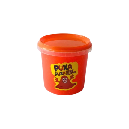 Puxa Puxa Slime Glitter Balcao Das Magicas 180g Com 01 Unidade