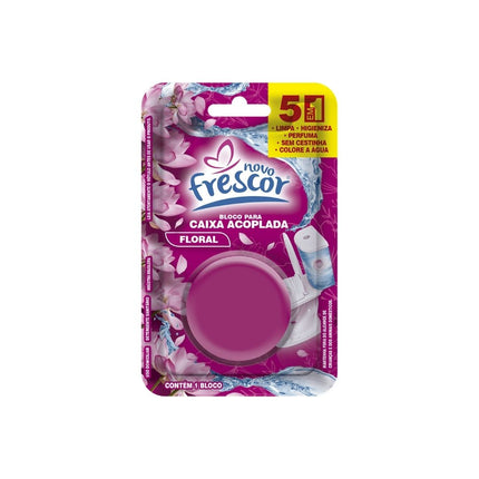 Bloco Para Caixa Acoplada Novo Frescor Floral 45g - AC01194