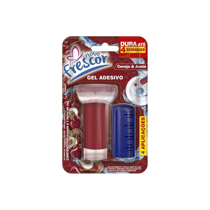 Gel Sanitario Adesivo Com Aplicador 4 Aplicacoes 28g Cereja & Avela - AC01202