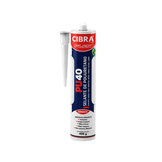 Selante Adesivo PU40EXTRAPRO Profissional Branco 450g - 19