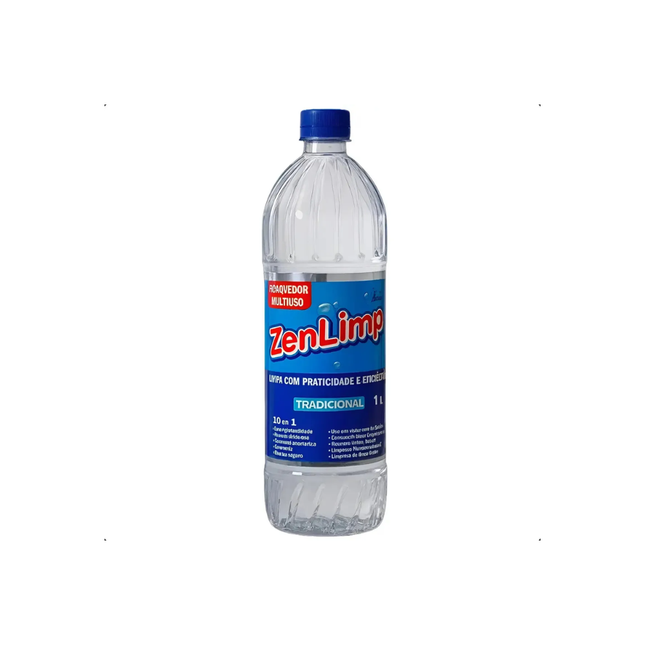 Removedor Multiuso A Base De Agua 10 Em 1 Tradicional 1lt Zenlimp - RFTR3