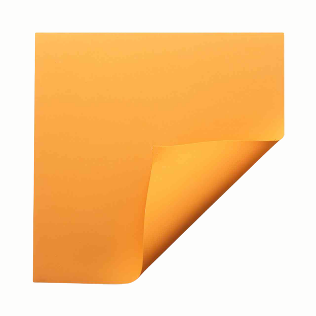 Cartolina EVA Evamax Tamanho 47X40 Com 01 Unidade Cor Laranja - 2030