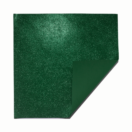 Folha De E.V.A Evamax Glitter Com 01 Unidade Tamanho 40X48 Verde - 4039