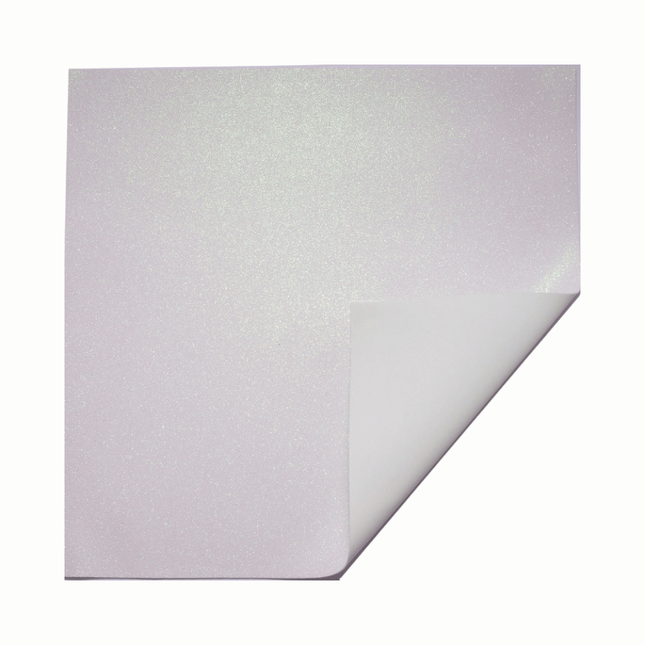 Folha De E.V.A Evamax Glitter Com 01 Unidade Tamanho 40X48 Branco - 4043
