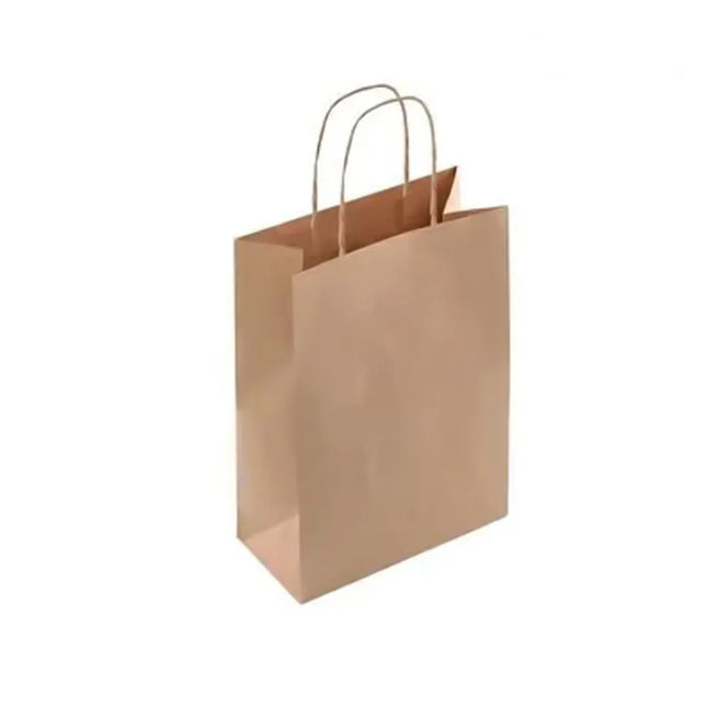 Sacola De Papel Cromus 32x26.5x13cm Kraft Pardo Com 10 Unidades - 1002022