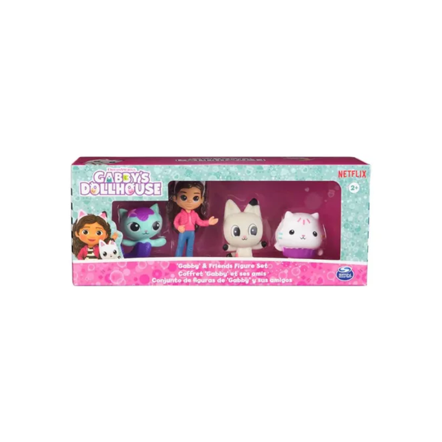 Mini Figuras Gabbys Dollhouse Com 04 Unidades Pcs Sunny - 3969