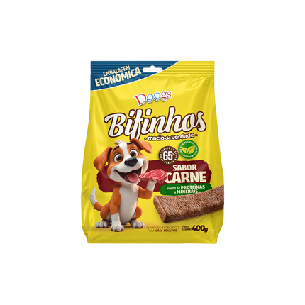 Bifinho Doogs 400g Carne Para Caes Adulto - 303165