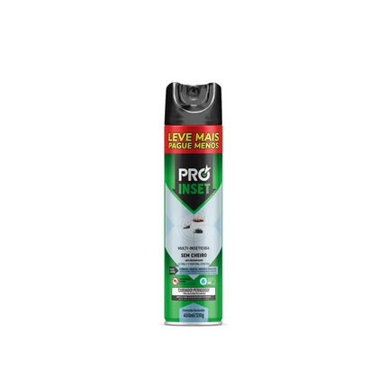 Inseticida Proinset S/Cheiro Promocional 450ml/330g Baston - 0210236
