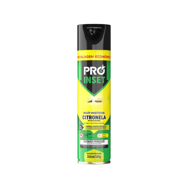 Inseticida Proinset Citronela Emb.Economica 350ml/185g Baston - 0210237