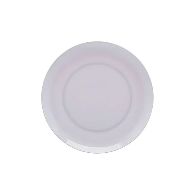 Prato Para Sobremesa De Melamina Milao Branco 18cm Rf 2830 - LYOR