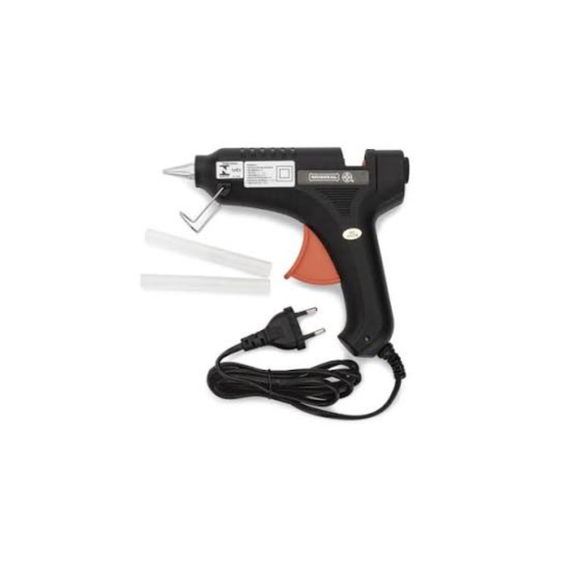 Pistola De Cola Quente 40W Cor Preto - 01003608