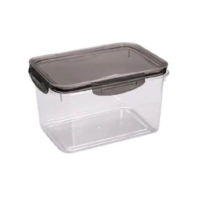 Pote Trava Mais 1,8lts Ret Cristal Plasutil - 14566