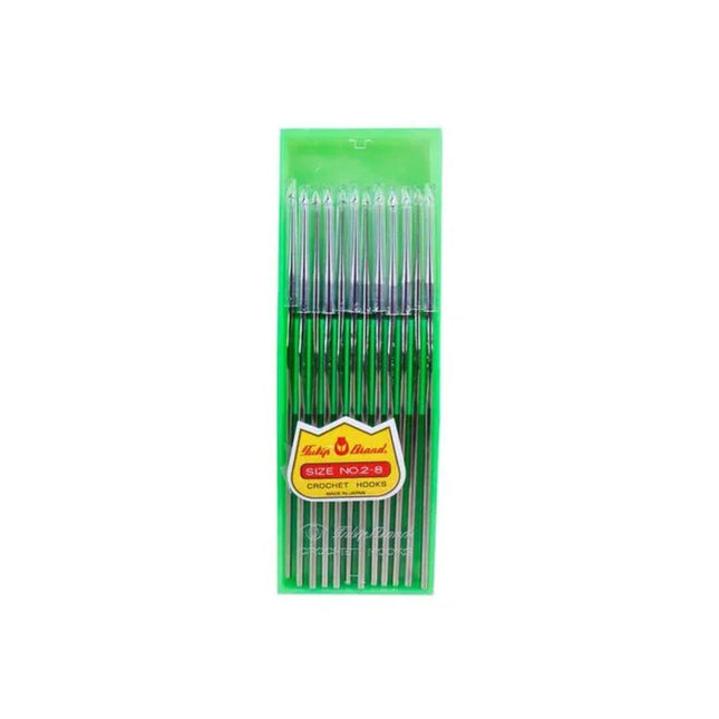 Agulha Tulipa Crochet N-02 Com 12 Unidades